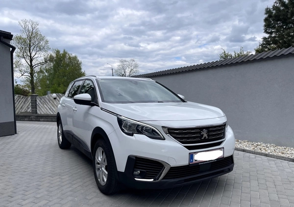 Peugeot 5008 cena 59900 przebieg: 217450, rok produkcji 2018 z Biała małe 667